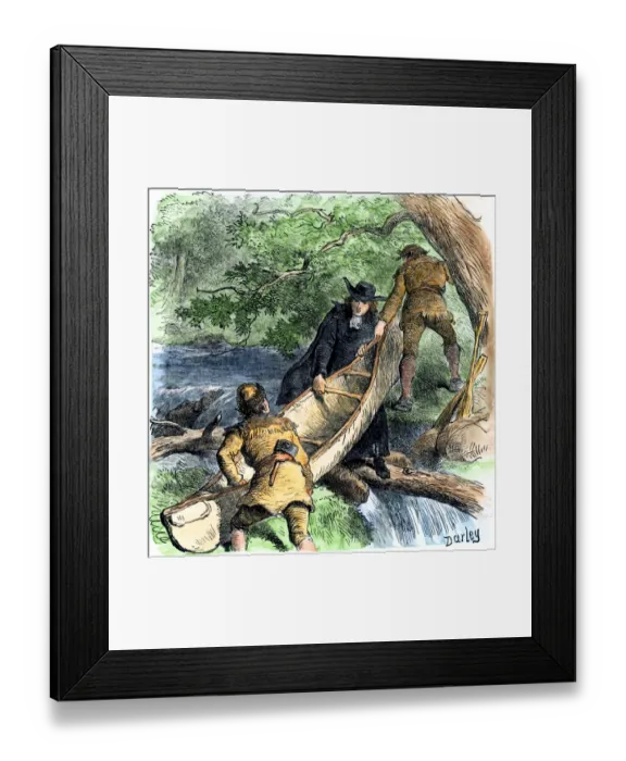 Framed Print : French missionary Framed Print : French missionary
