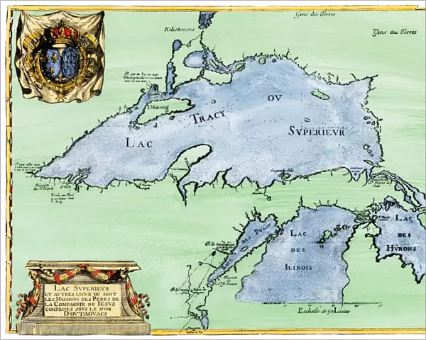 French settlement of the Great Lakes, 1600s