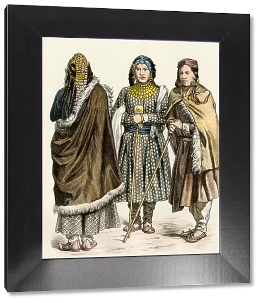 Tibetan women, 1800s