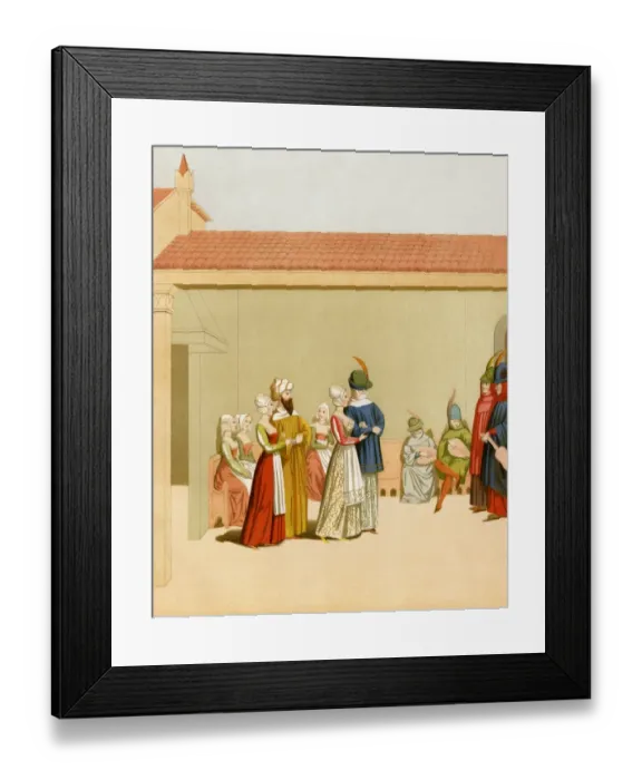Framed Print : Festival scene in Milan, Italy Framed Print : Festival scene in Milan, Italy