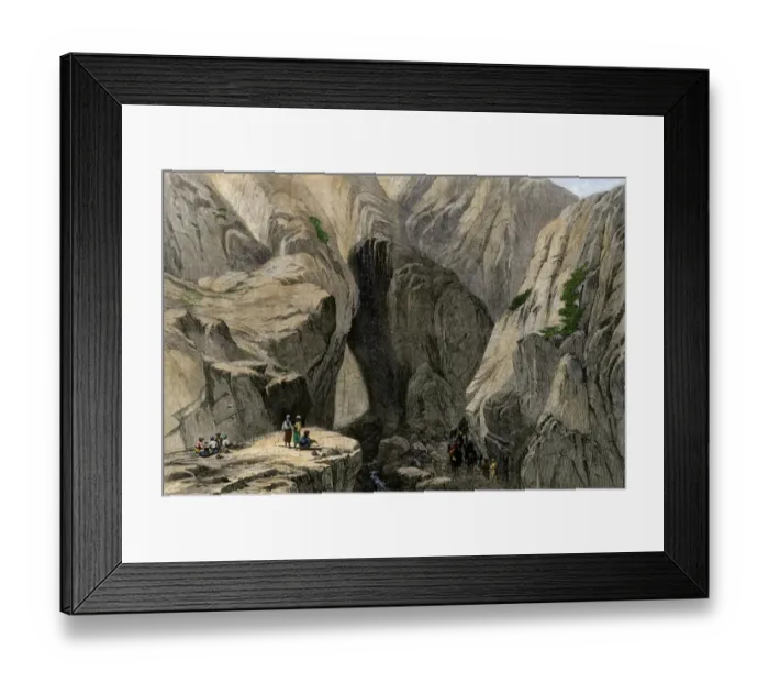 Framed Print : Khojak Pass, Pakistan, on the road from Kandahar, Afghanistan