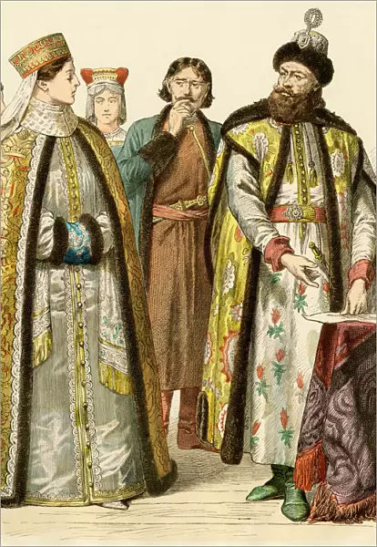 Russian boyars, 17th century