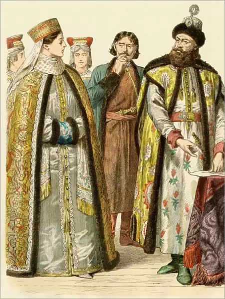 Russian boyars, 17th century