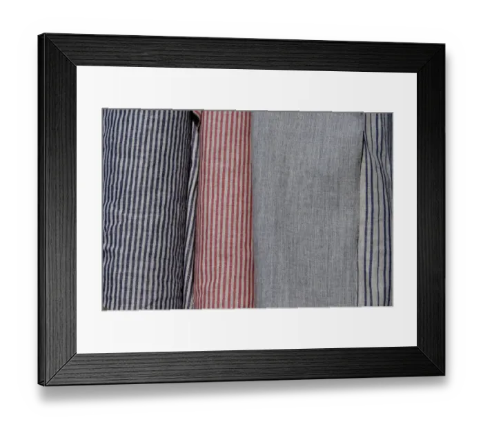 Framed Print : Linsey-woolsey cloth for 18th-century reenactors on sale at Yorktown Framed Print : Linsey-woolsey cloth for 18th-century reenactors on sale at Yorktown