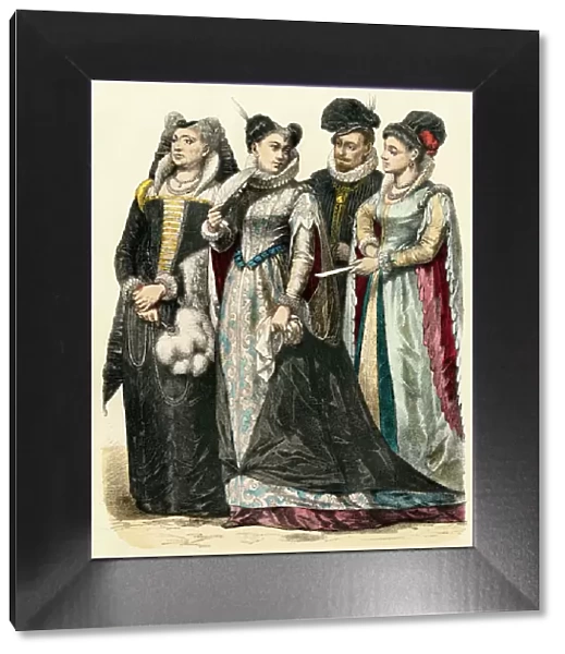 Italian fashion in the 1580s
