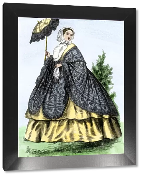 American fashion of the 1860s