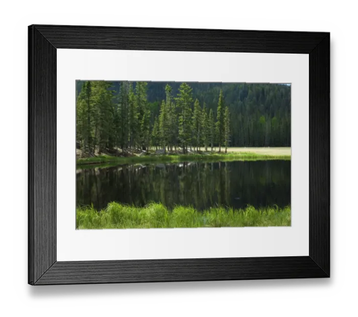 Framed Print : Pecos Wilderness lake, New Mexico Framed Print : Pecos Wilderness lake, New Mexico