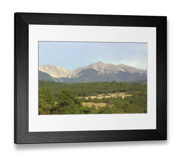 Framed Print : Sangre de Cristo range of the Rockies, New Mexico
