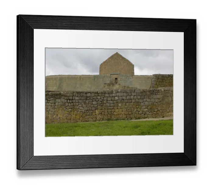 Framed Print : Ruins of Inca Temple of the Sun at Ingapirca in the Andes Mountains Framed Print : Ruins of Inca Temple of the Sun at Ingapirca in the Andes Mountains