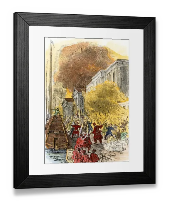 Framed Print : Opium Wars in China, 1800s Framed Print : Opium Wars in China, 1800s