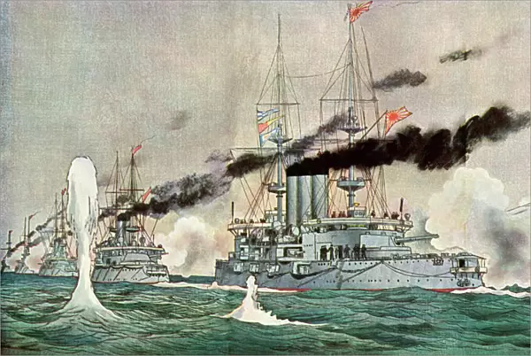 Japanese taking Port Arthur, 1894