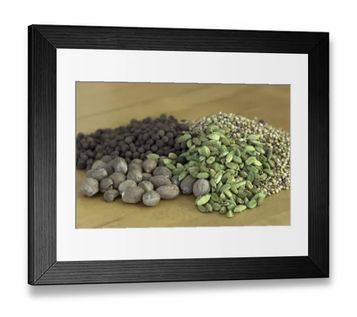Framed Print : Spices of historical significance: nutmeg Framed Print : Spices of historical significance: nutmeg
