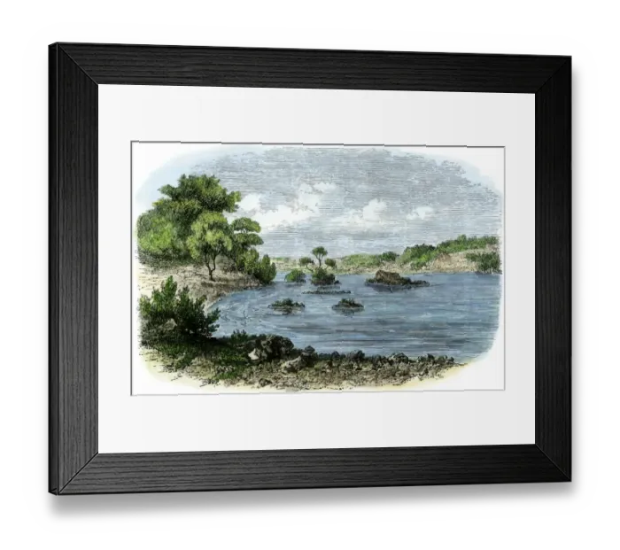 Framed Print : Strait of Magellan