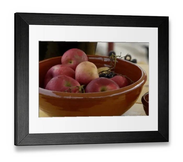 Framed Print : Apples at a Continental Army camp reenactment Framed Print : Apples at a Continental Army camp reenactment
