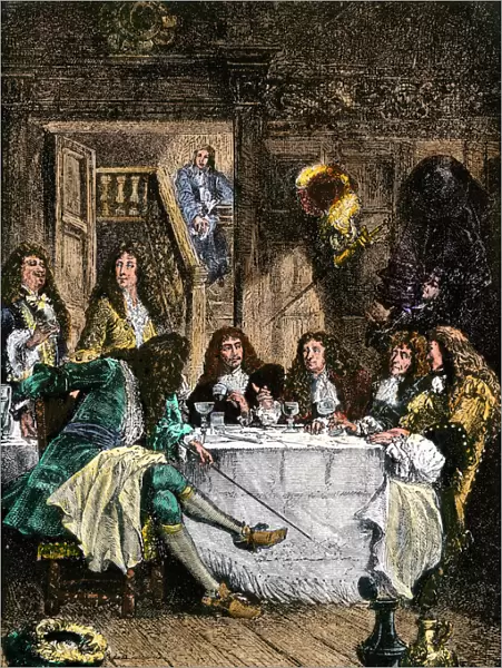 La Fontaine, Moliere, Racine, and other French writers, 1600s