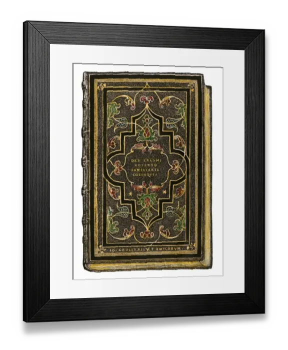 Framed Print : Erasmus Colloquies