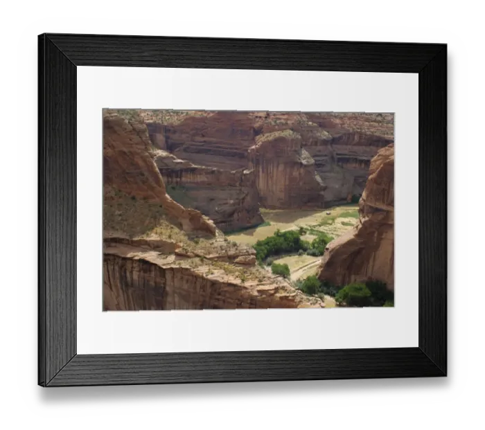 Framed Print : Canyon de Chelly on the Navajo Nation reservation Framed Print : Canyon de Chelly on the Navajo Nation reservation