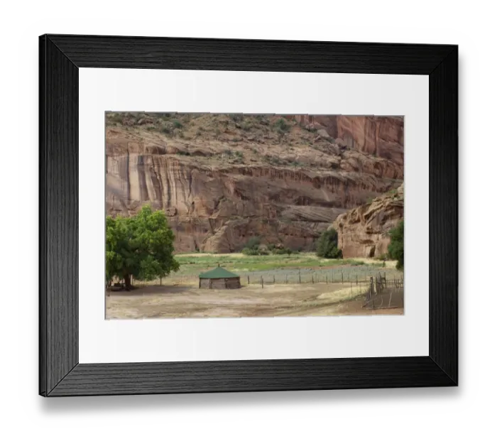 Framed Print : Navajo hogan on the Navajo Nation reservation Framed Print : Navajo hogan on the Navajo Nation reservation