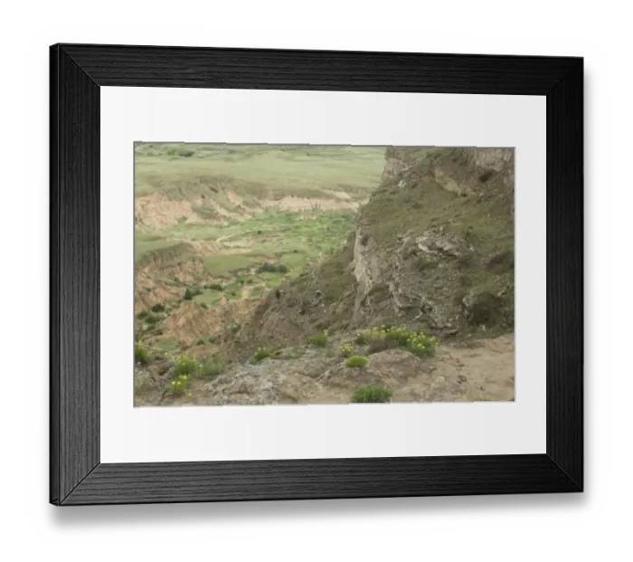 Framed Print : Erosion in western Nebraska Framed Print : Erosion in western Nebraska