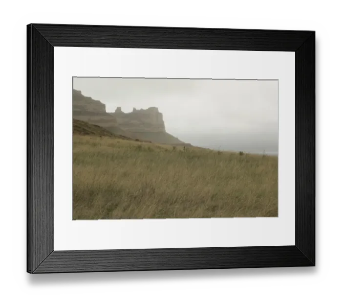 Framed Print : Oregon Trail in western Nebraska
