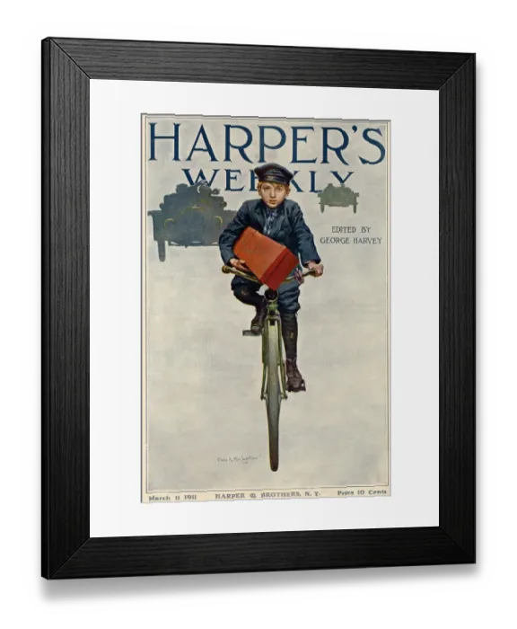 Framed Print : Printed color lithograph Framed Print : Printed color lithograph