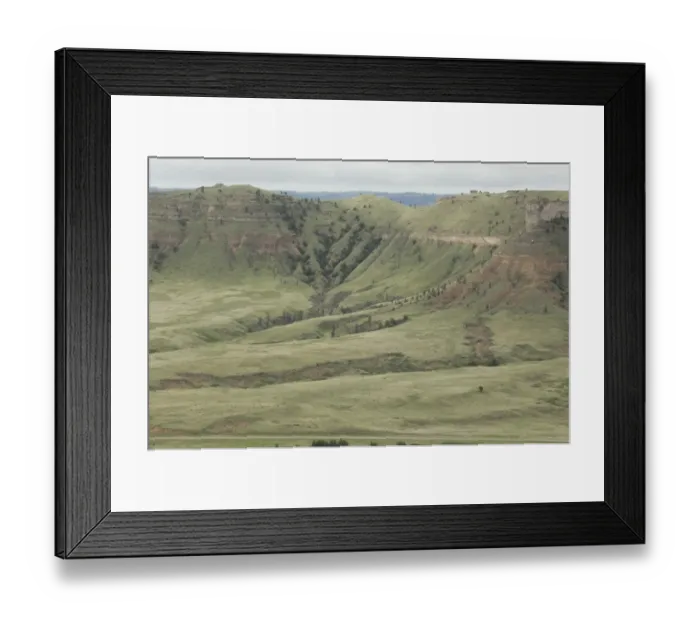 Framed Print : Oregon Trail in western Nebraska Framed Print : Oregon Trail in western Nebraska