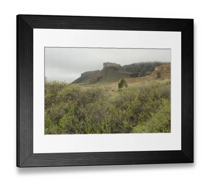 Framed Print : Oregon Trail in western Nebraska Framed Print : Oregon Trail in western Nebraska