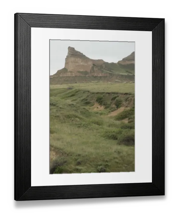 Framed Print : Oregon Trail in western Nebraska Framed Print : Oregon Trail in western Nebraska