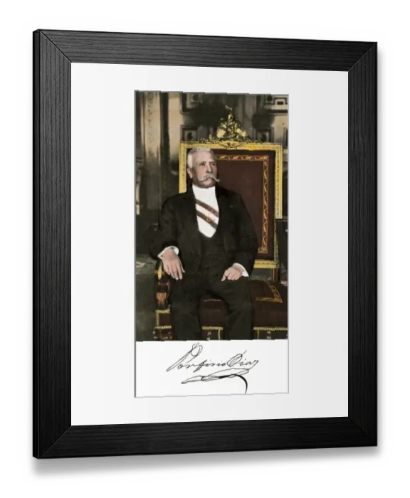 Framed Print : President Porfirio Diaz of Mexico Framed Print : President Porfirio Diaz of Mexico