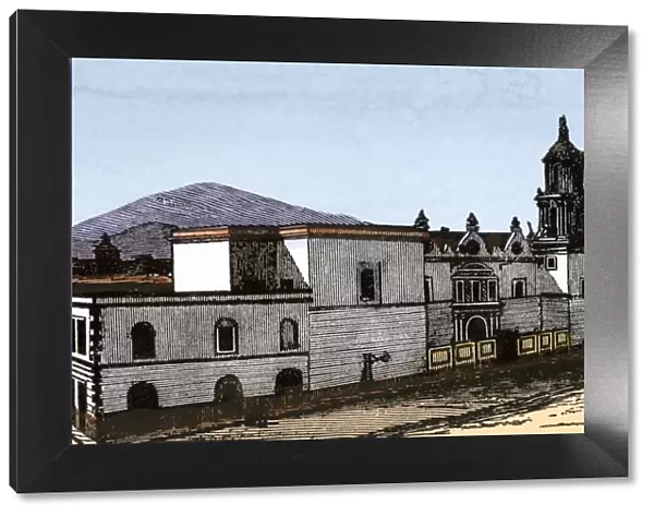 Church in Mexico City founded by Cortes
