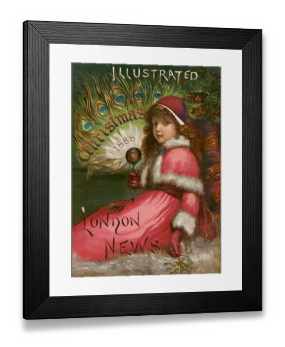 Framed Print : Christmas edition of the Illustrated London News Framed Print : Christmas edition of the Illustrated London News