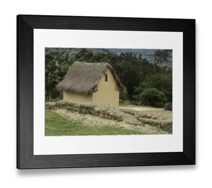Framed Print : Inca dwelling replica at Ingapirca, Ecuador Framed Print : Inca dwelling replica at Ingapirca, Ecuador