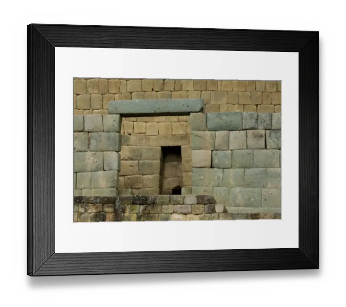 Framed Print : Doorways leading to Inca Temple of the Sun at Ingapirca in the Andes Mountains Framed Print : Doorways leading to Inca Temple of the Sun at Ingapirca in the Andes Mountains