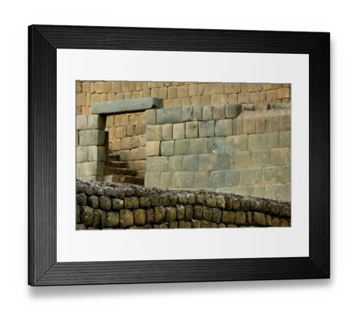 Framed Print : Doorways leading to Inca Temple of the Sun at Ingapirca in the Andes Mountains Framed Print : Doorways leading to Inca Temple of the Sun at Ingapirca in the Andes Mountains