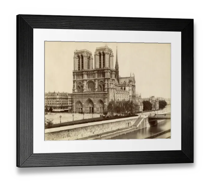Framed Print : Cathedral of Notre Dame, Paris Framed Print : Cathedral of Notre Dame, Paris