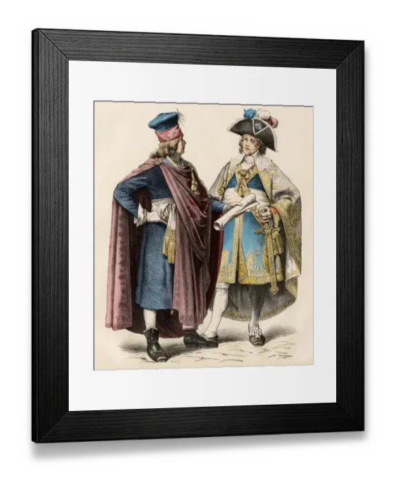 Framed Print : Directory officials after the French Revolution Framed Print : Directory officials after the French Revolution