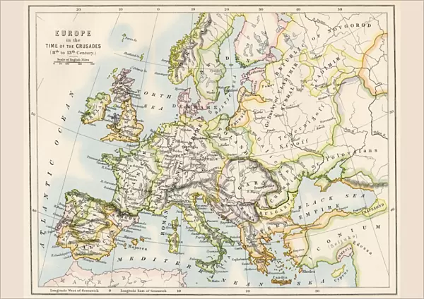 Europe at the time of the Crusades