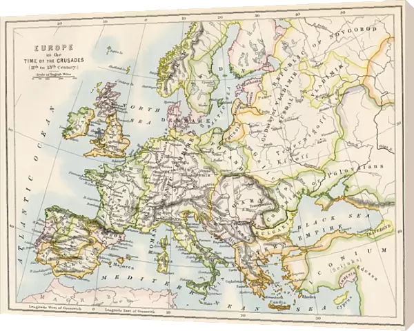 Europe at the time of the Crusades