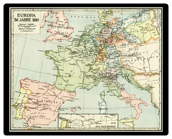 Europe in 1810