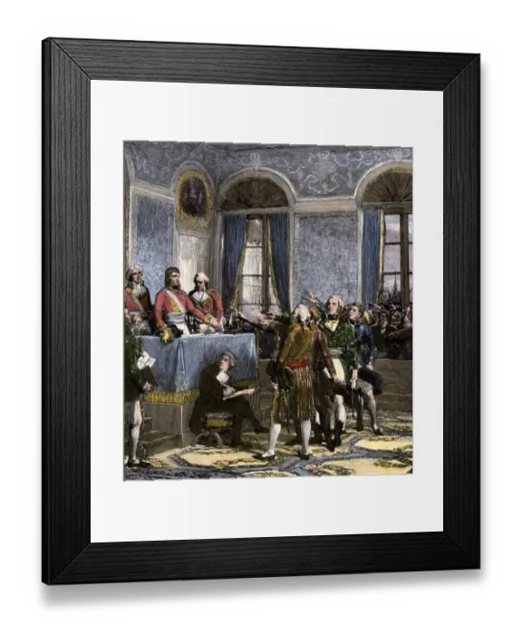 Framed Print : The Consulate installed to govern France, 1799 Framed Print : The Consulate installed to govern France, 1799