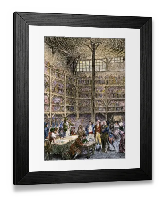 Framed Print : Tribunal during the French Revolution Framed Print : Tribunal during the French Revolution