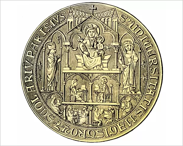 University of Paris insignia, 1300s