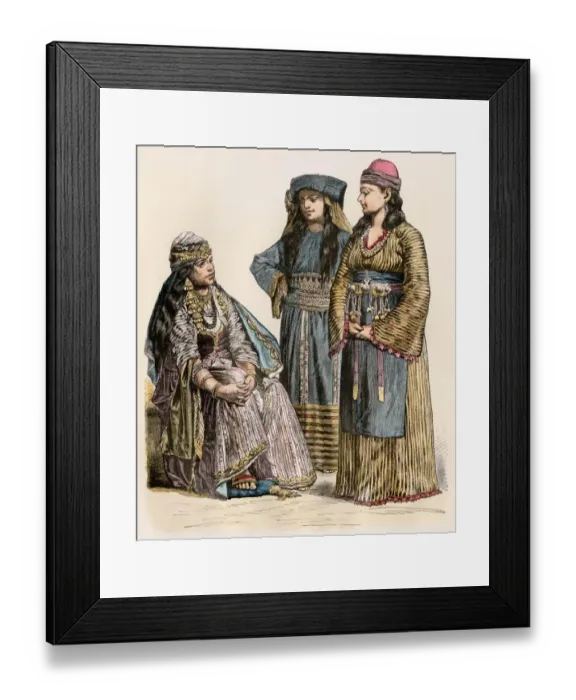 Framed Print : Syrian women Framed Print : Syrian women