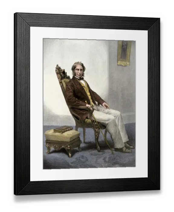Framed Print : Henry Wadsworth Longfellow Framed Print : Henry Wadsworth Longfellow