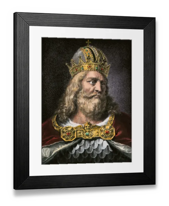 Framed Print : Charlemagne
