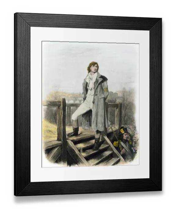 Framed Print : Dickenss A Tale of Two Cities illlustration Framed Print : Dickenss A Tale of Two Cities illlustration