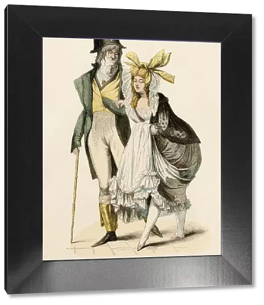 Couple during the French Revolution