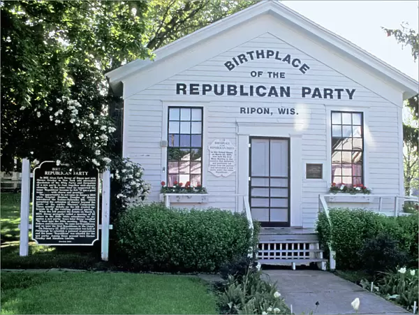 Republican Party birthplace, Ripon, Wisconsin