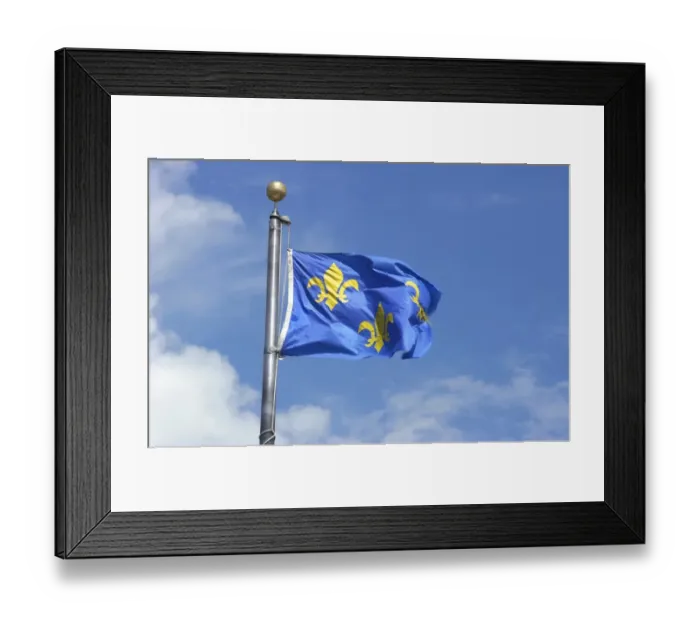 Framed Print : Flag of France, 1700s Framed Print : Flag of France, 1700s