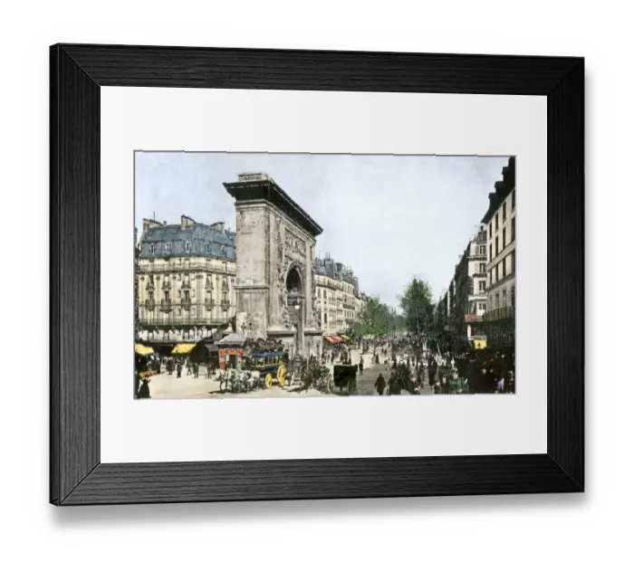 Framed Print : Paris, 1890 Framed Print : Paris, 1890